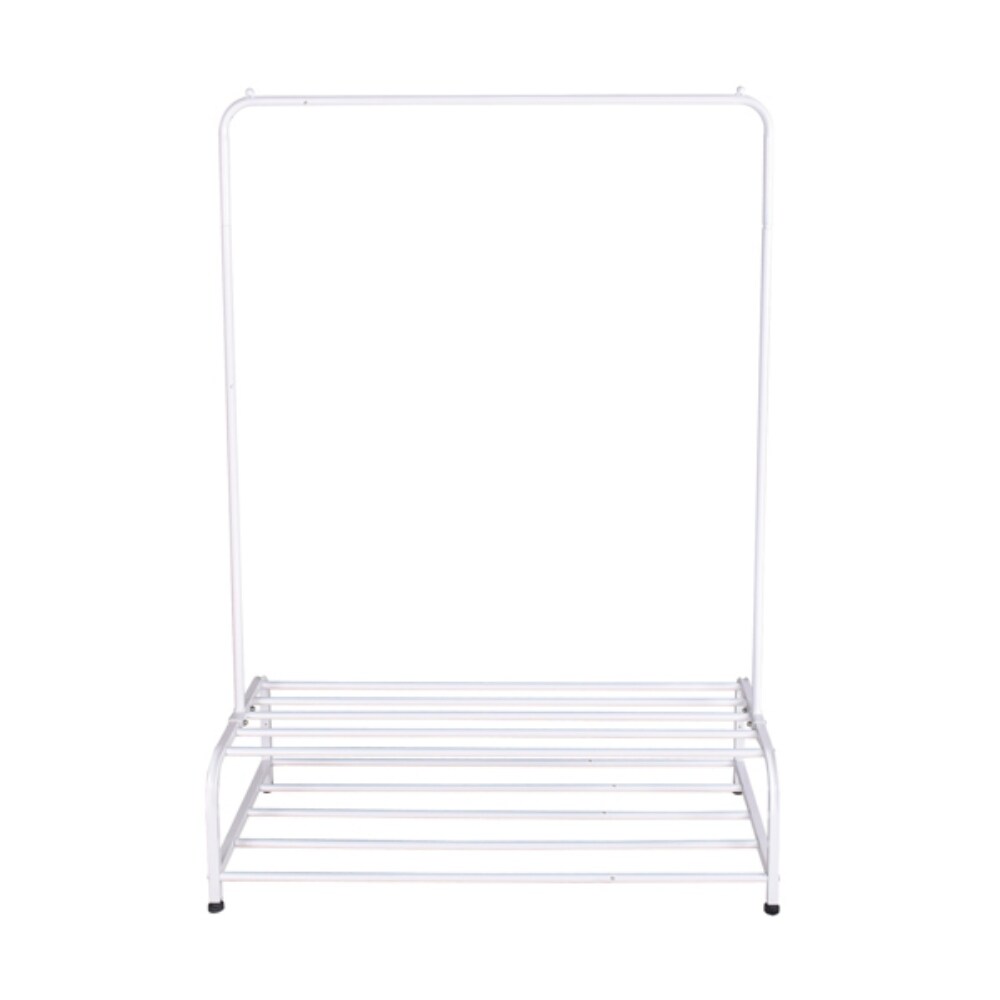 Clothing Garment Rack with Shelves, Metal Cloth Hanger Rack Stand Clothes  Drying Rack - Bed Bath & Beyond - 36035430