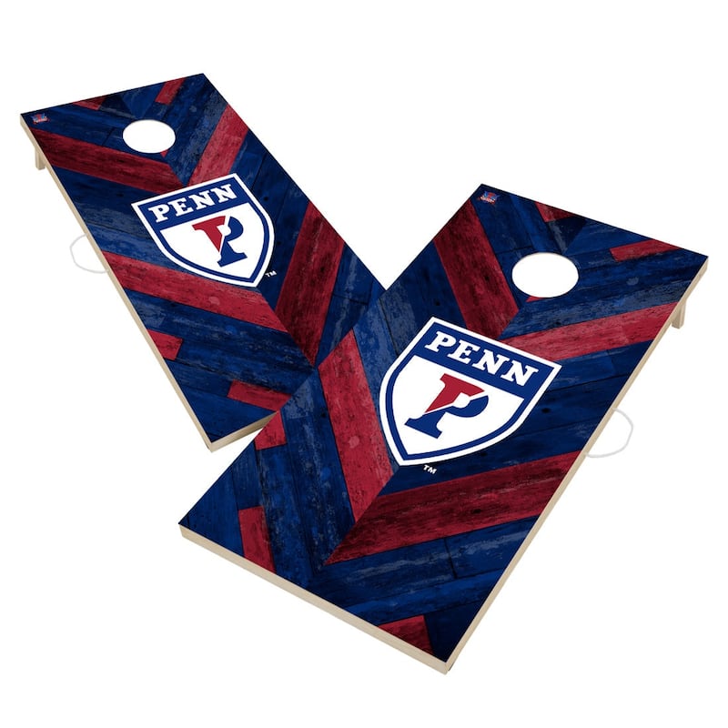 Pennsylvania Quakers Cornhole Board Set - 16 Years and Up