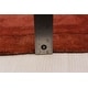 preview thumbnail 6 of 7, ECARPETGALLERY Hand-knotted Color Transition Salmon Wool Rug - 6'4 x 9'8