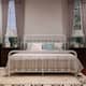 Alazyhome Simple Vintage Metal Platform Bed Frame, Easy-Assembly
