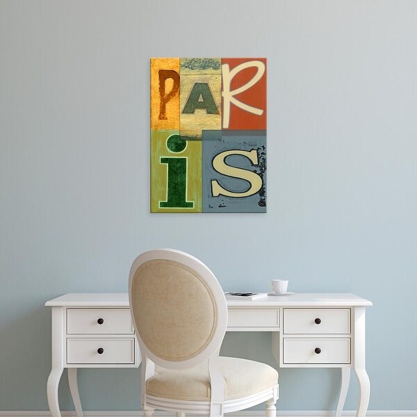 Easy Art Prints Vision Studio's 'Paris' Premium Canvas Art