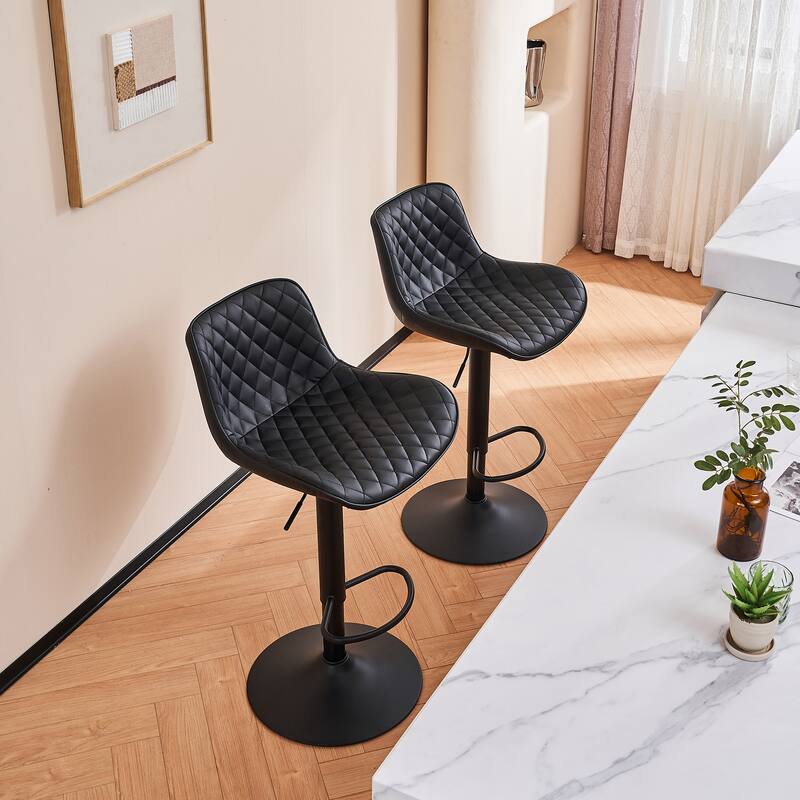Counter Height Modern Barstools Set of 2 Kitchen Bar stools Side Counter Stools