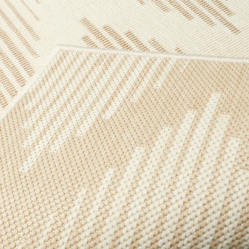 Coville Chevron High-low Indoor/Outdoor Area Rug