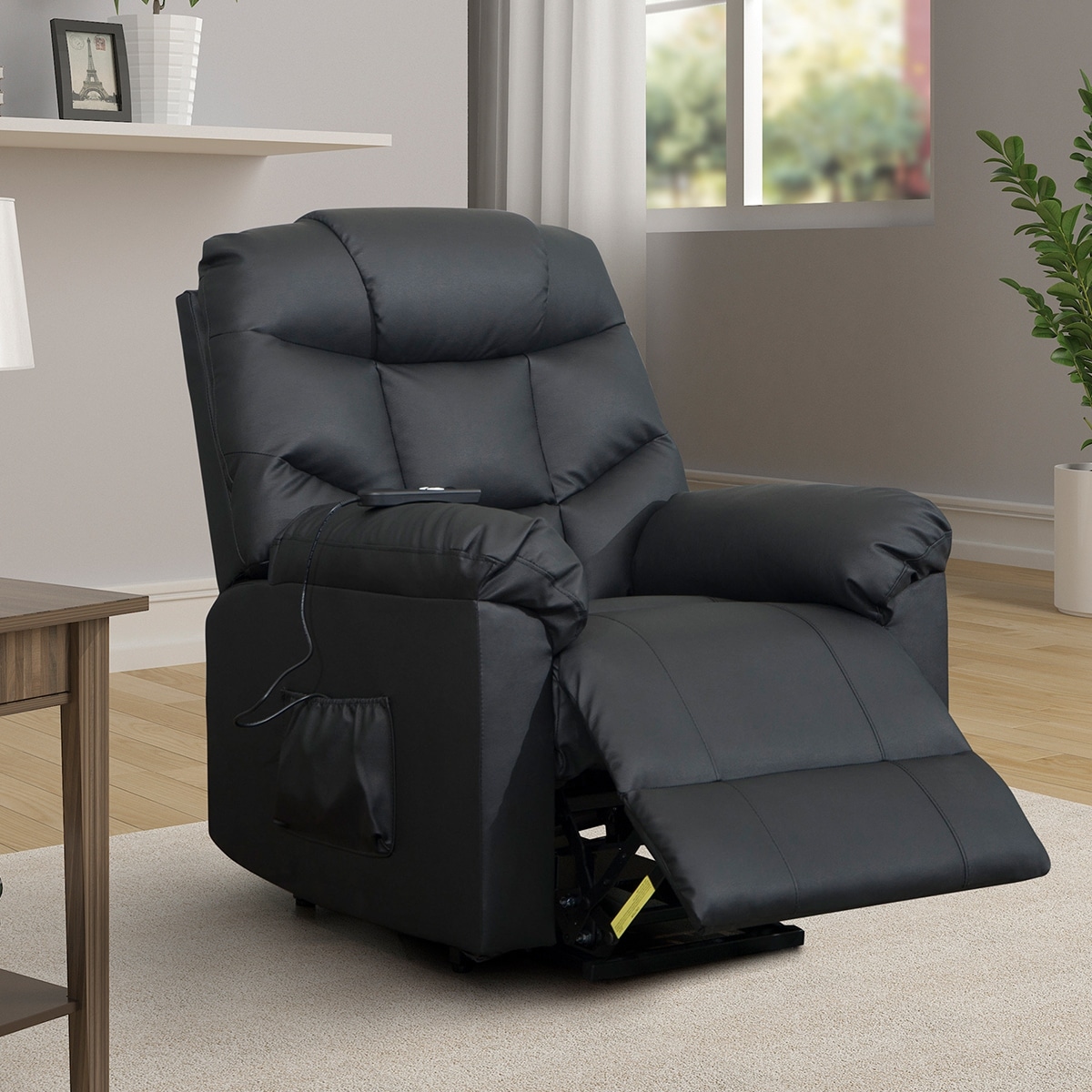 Merax power lift shop recliner with remote control
