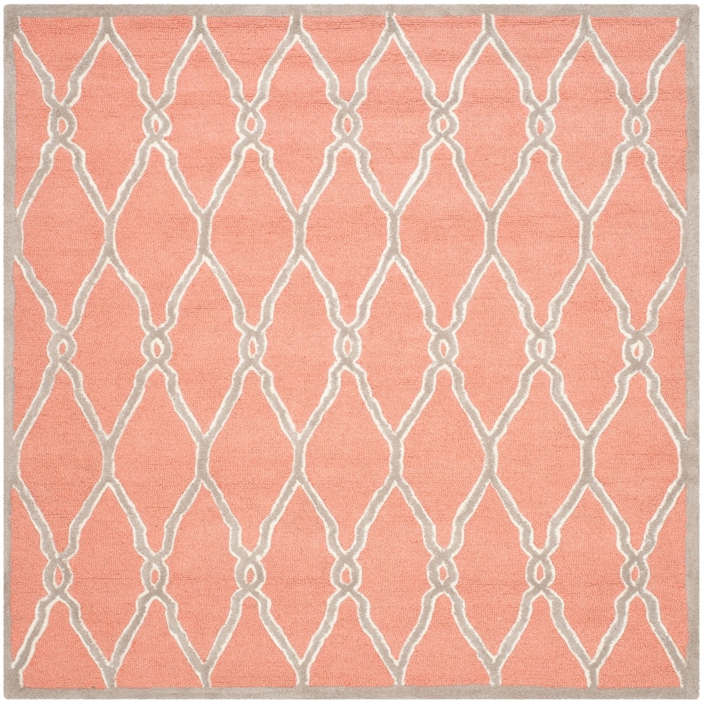 SAFAVIEH Handmade Cambridge Richtsje Moroccan Trellis Wool Rug