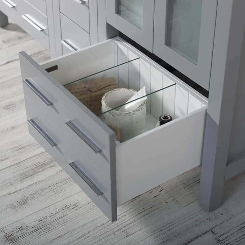 Blossom Sydney 60" Solid Wood Bathroom Vanity Double Sink with Cabinet