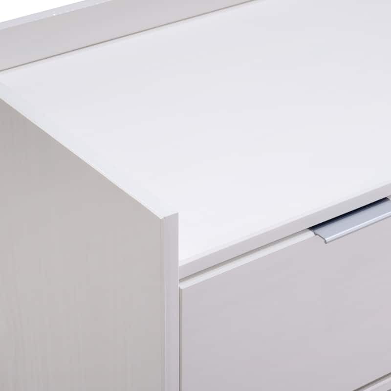 Middlebrook Modern Gallery Top Solid Wood Dresser