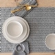 preview thumbnail 16 of 91, Over&back Hand-Blocked Printed Cotton Table Runner - Machine Washable