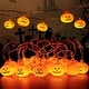 preview thumbnail 5 of 5, Halloween Decorations 6.56 FT 10LED Pumpkin String Lights