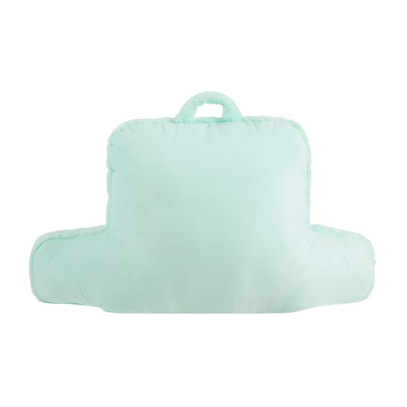 Urban Shop Decorative and Supportive Backrest Bed Pillow,Mint