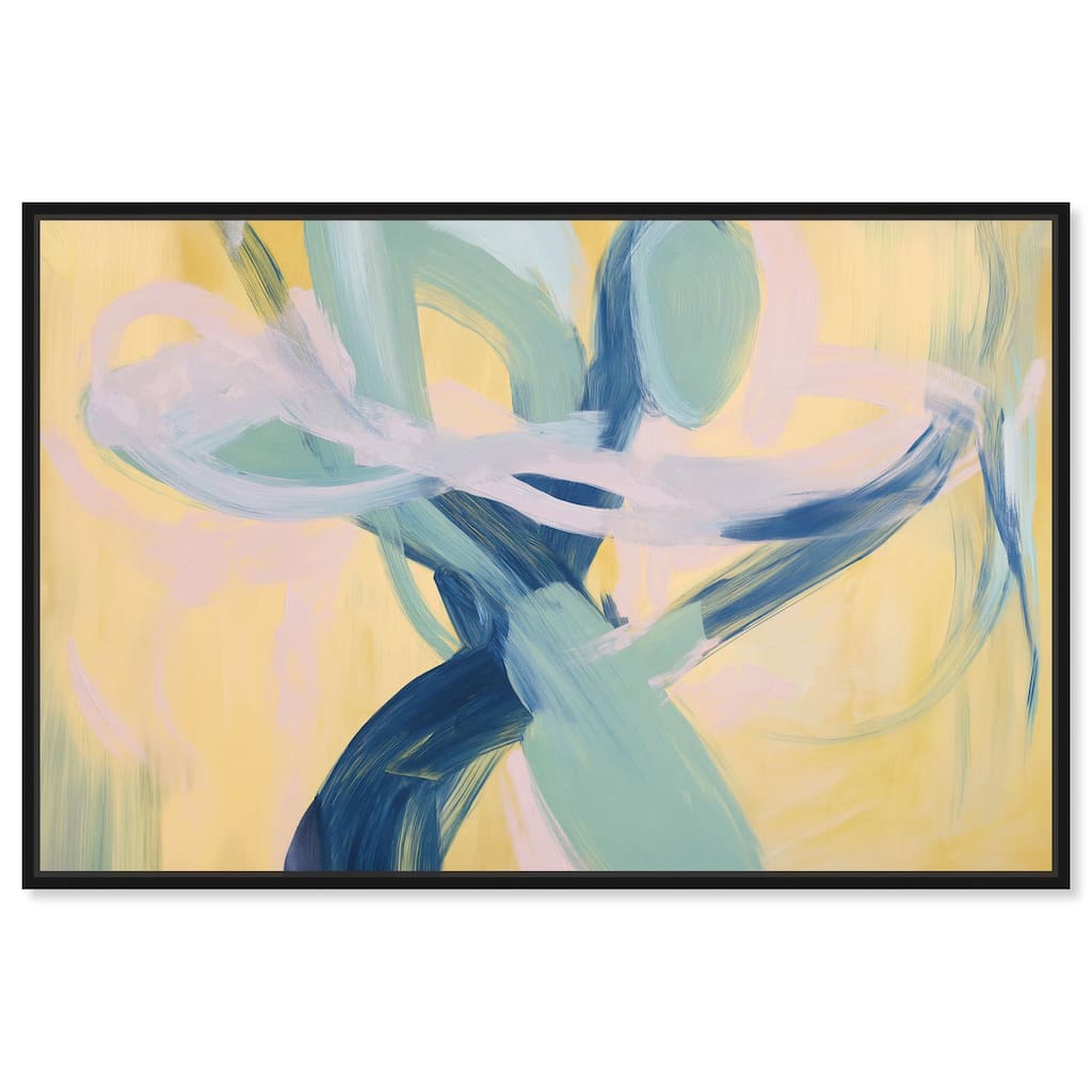 Entangled Embrace II Canvas by Art Remedy