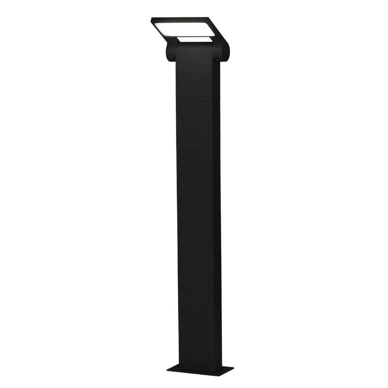 Outdoor Pathway Light LED Bollard Light Landscape Path Light (23.62in) - BLACK