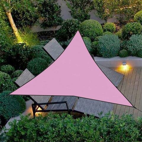 Outdoor Waterproof Triangular UV Sun Sail Shade Net Triangle Sun Sail Tent Camping Garden