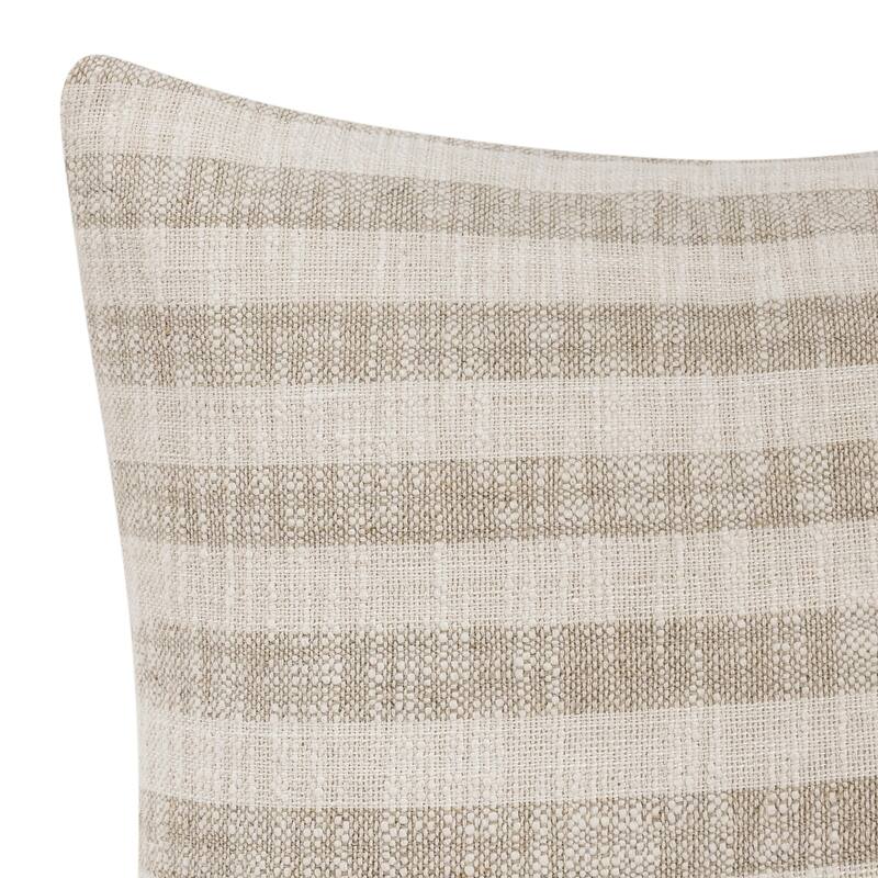 Villa by Classic Home Linna Linen Blend Fabric Throw Pillow