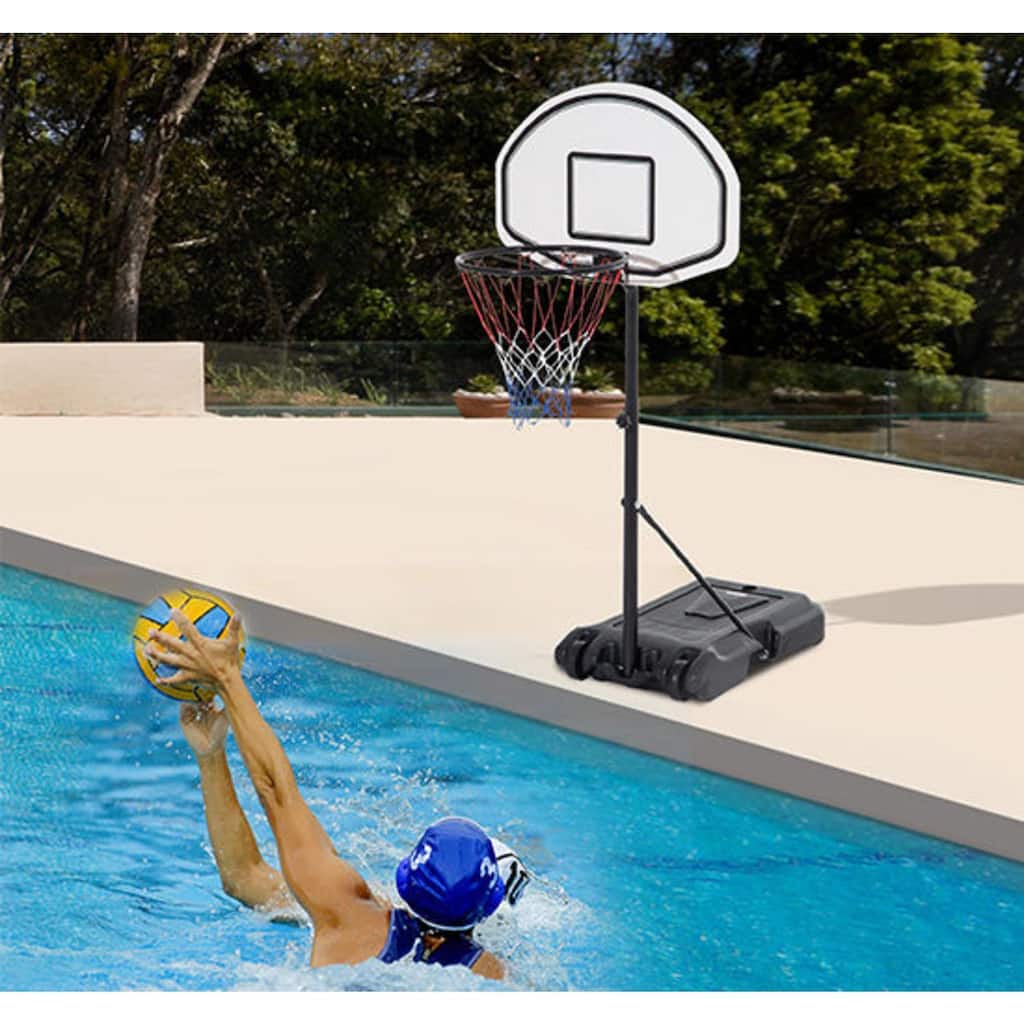 35.4" - 47.2" Adjustable Height Swimming Pool Basketball Hoop