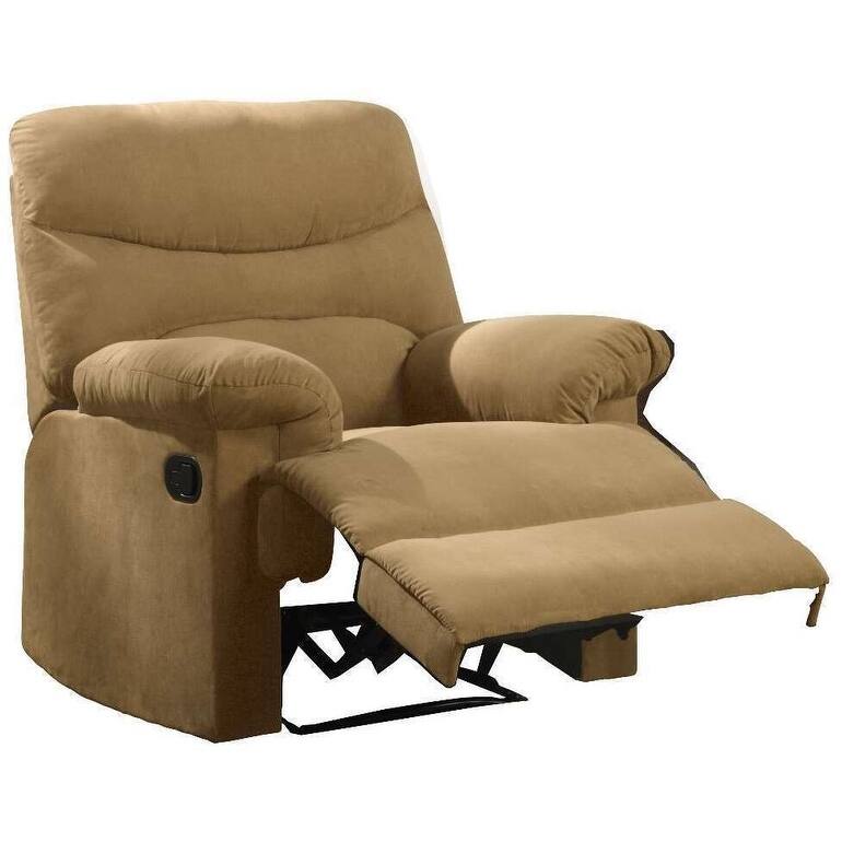 Modern Recliner in Sage Microfiber