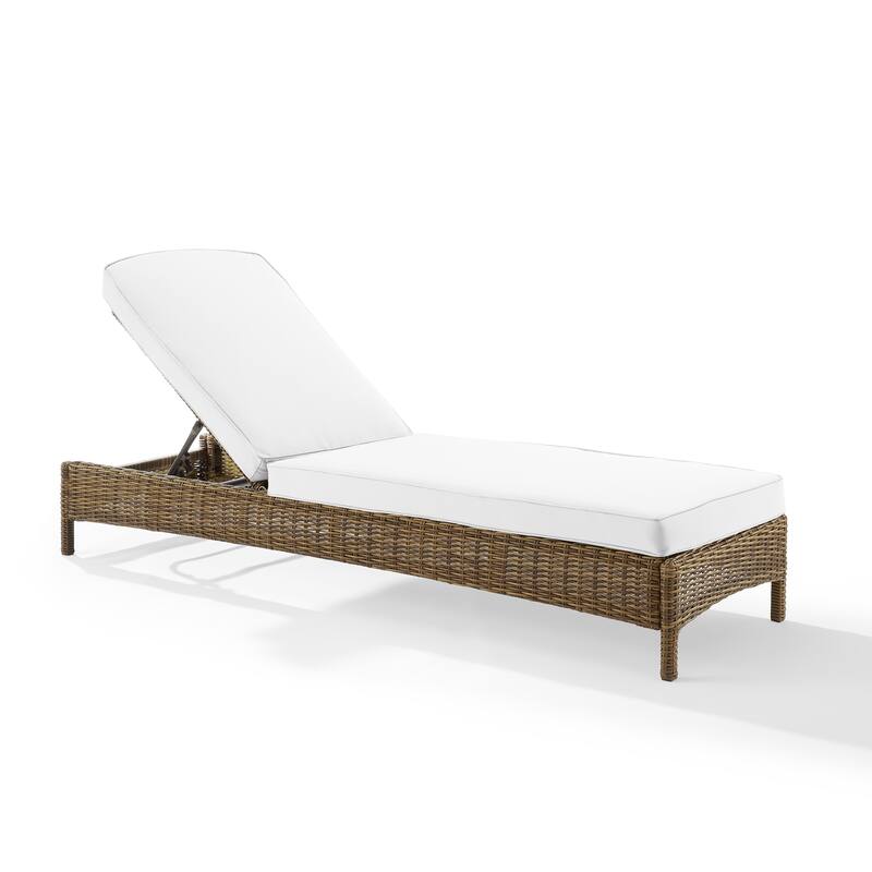 Crosley Bradenton Outdoor Wicker Chaise Lounge - Sunbrella