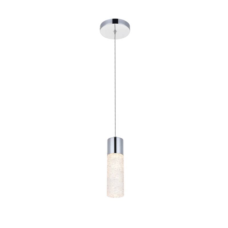 Constellation 1 light Chrome LED Pendant