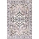 preview thumbnail 63 of 64, Washable Brilliance Persian Indoor Kitchen & Area Rug 4' x 6' - Blush/Pink - Rectangle