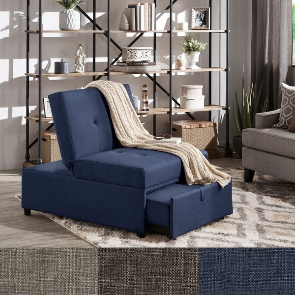slide 2 of 35, Winchester Convertible Ottoman Sleeper Lounge by iNSPIRE Q Classic