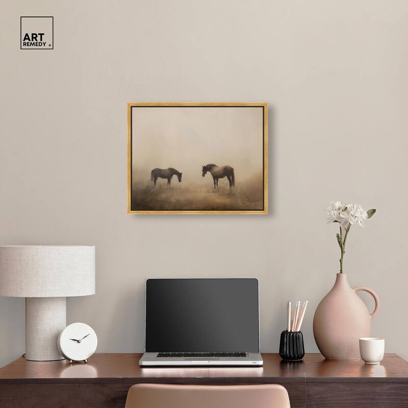 Equine Duo II Canvas by Art Remedy