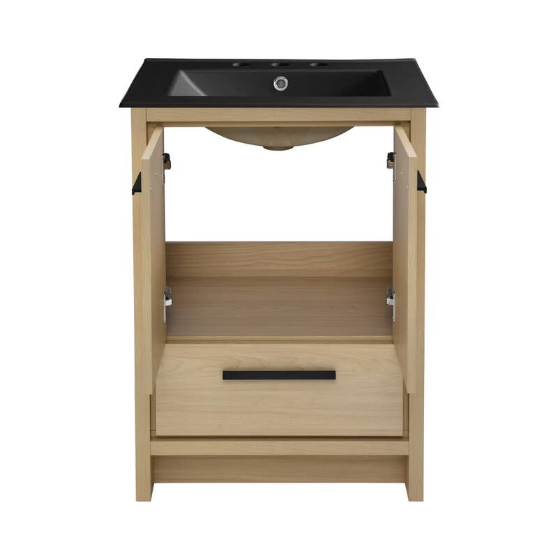 Swiss Madison SM-BV730L-3 Virage 24" Free Standing Single Basin Vanity