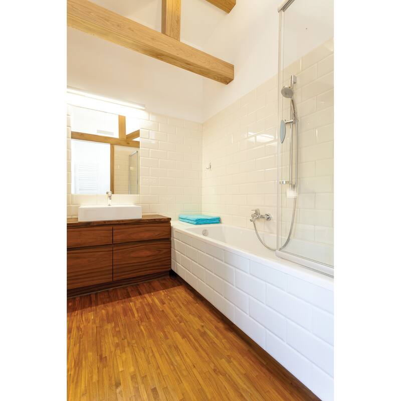 Ackland AKNPTSEG4X16G-CA Segment - 4" x 16" Ceramic Solid Floor Tile -