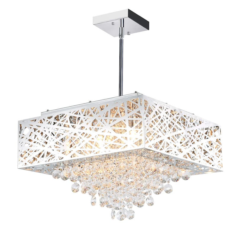 Eternity 9 Light Chandelier With Chrome Finish - Chrome