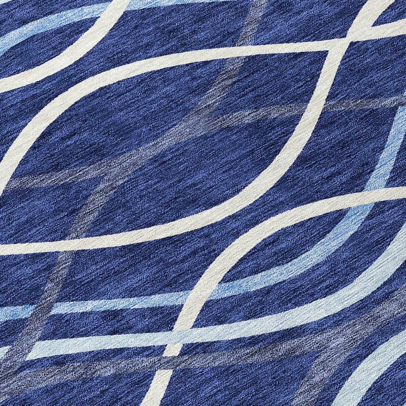 Machine Washable Indoor/ Outdoor Chantille Contempo Deco Rug