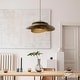 preview thumbnail 2 of 5, Hunter Hiro 1 Light Pendant - Kitchen, Dining Room, Entry - Contemporary, Modern - Statement Lighting!