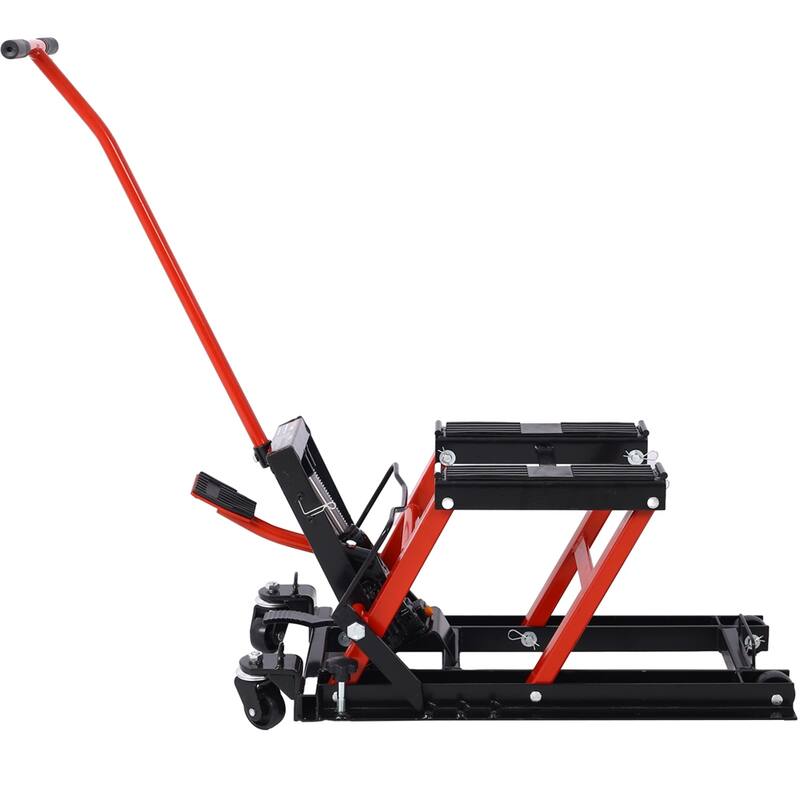 Hydraulic Motorcycle Lift Jack,1500 LBS Capacity ATV Scissor Lift Jack