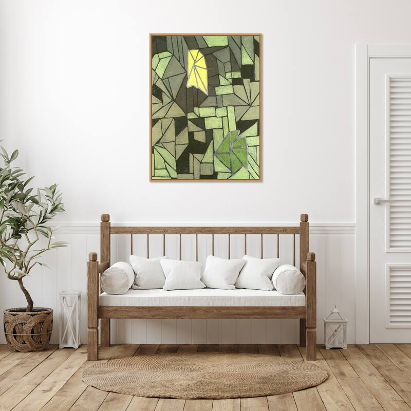 Amanti Art Cubic Prism II by Vanna Lam Framed Canvas Wall Art Print - Sylvie Maple