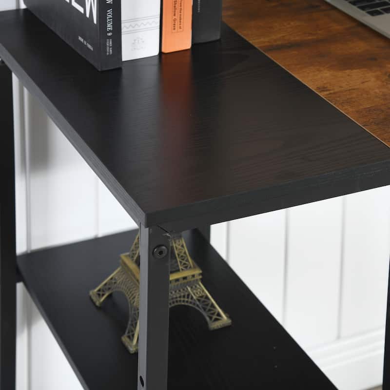 HomyLin Writing Table Home Office Desk Computer Desk for Study Working