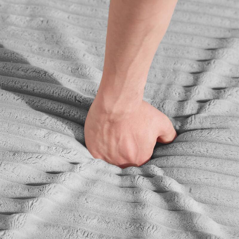 Sofa 130-in Casual Gray 4 -seater Reclining Sectional - 8' x 10'