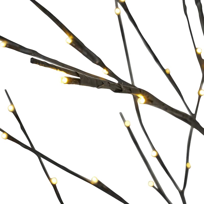 40 IN Floral Lights Tree W/112 Rice Lights - Medium