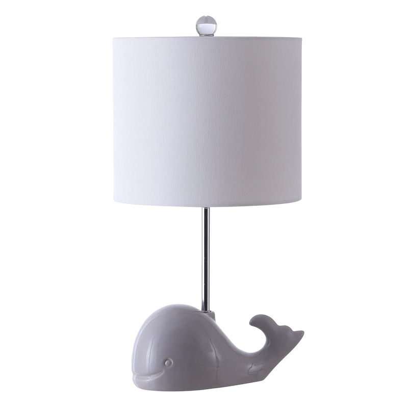 SAFAVIEH Kids Lighting Marnita 19" Whale Lamp - 10Wx10Dx19H