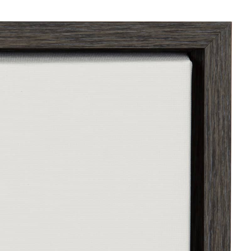 Kate and Laurel Sylvie Haze Framed Canvas by The Creative Bunch Studio
