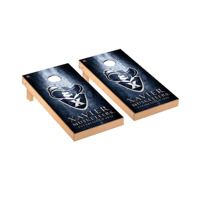 Xavier Musketeers Museum Cornhole Board Set