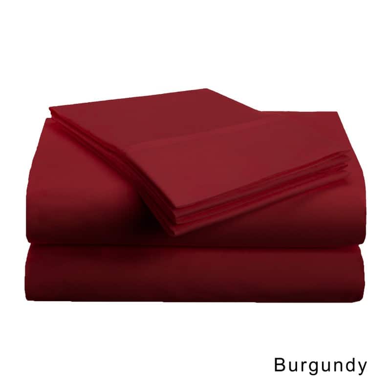 Superior Brushed Microfiber Solid Deep Pocket Sheet Set