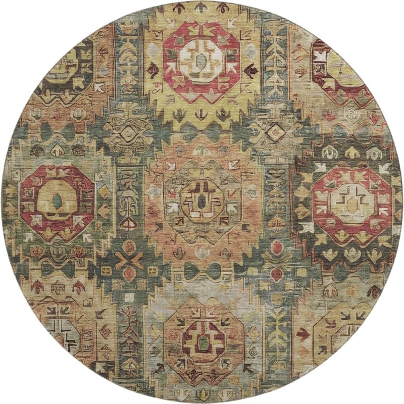 Premium Washable Super Soft Traditional Global Mayfield Rug