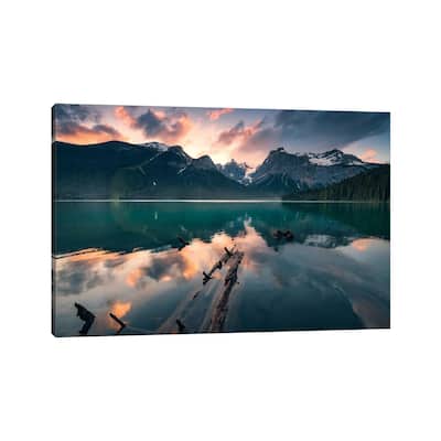 iCanvas "Burning Emerald" by Stefan Hefele Canvas Print