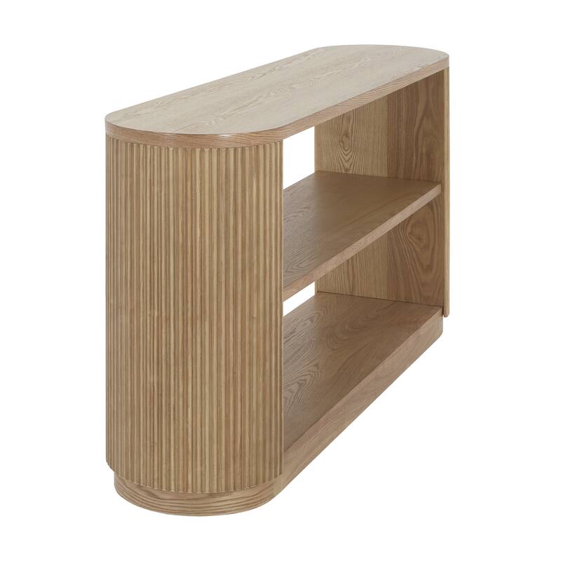 Sleek Modern Entryway Console Table with 3-Tier Storage by Harper&Bright Designs