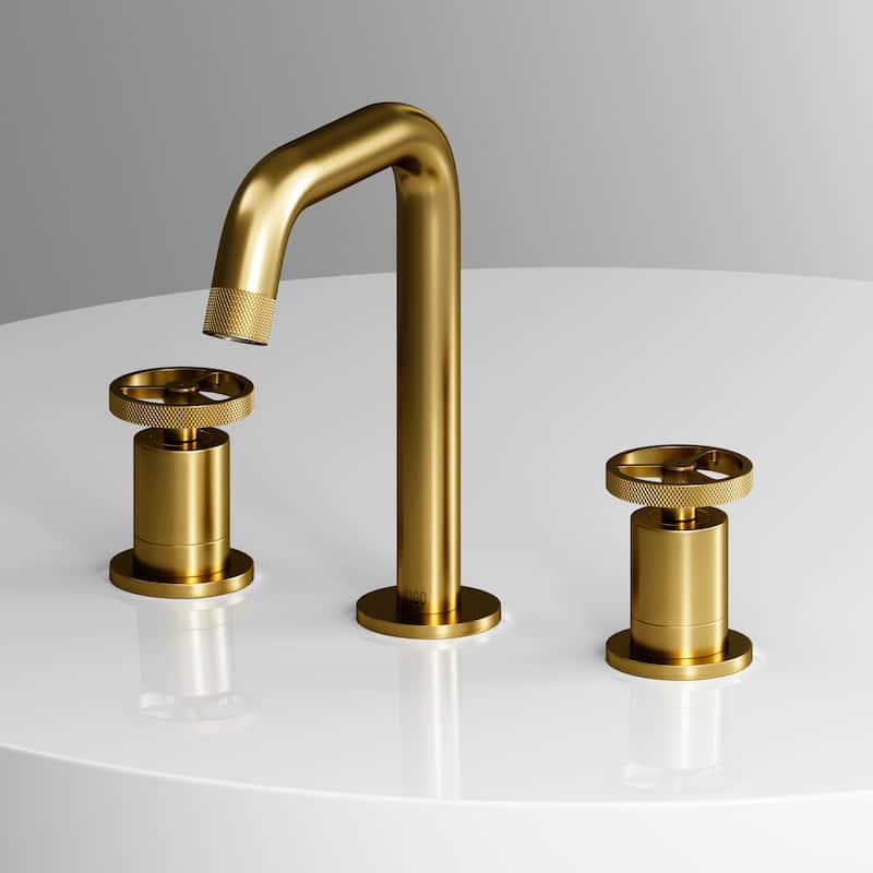 VIGO Cass 8" H 2-Handle Widespread Bathroom Faucet