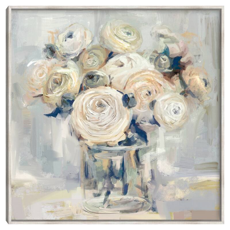 Garden Collections I by Studio Arts Framed Canvas Art Print
