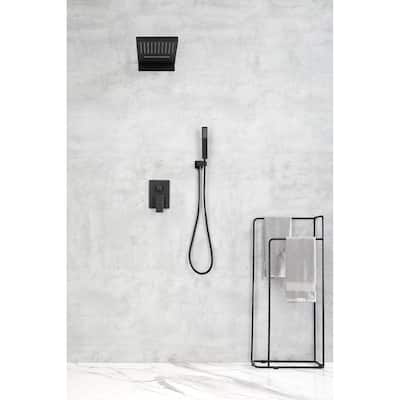 2-Handle 1-Spray Patterns 2-Function Waterfall Dual Shower Heads