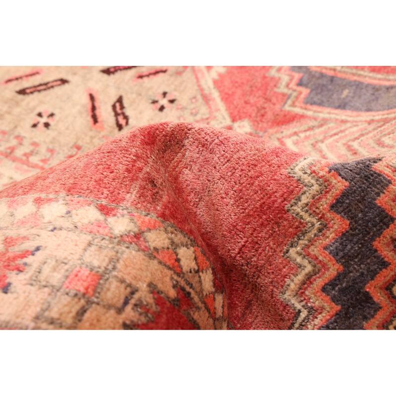 ECARPETGALLERY Hand-knotted Konya Anatolian Red Wool Rug - 3'5 x 13'6