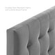 preview thumbnail 34 of 38, Carson Carrington Labbgard Queen-size Biscuit Tufted Velvet Headboard