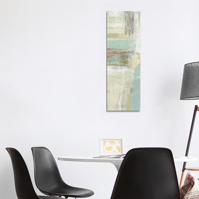 iCanvas "Shades Of Celedon II" by Silvia Vassileva Canvas Print - 48x16x1.5