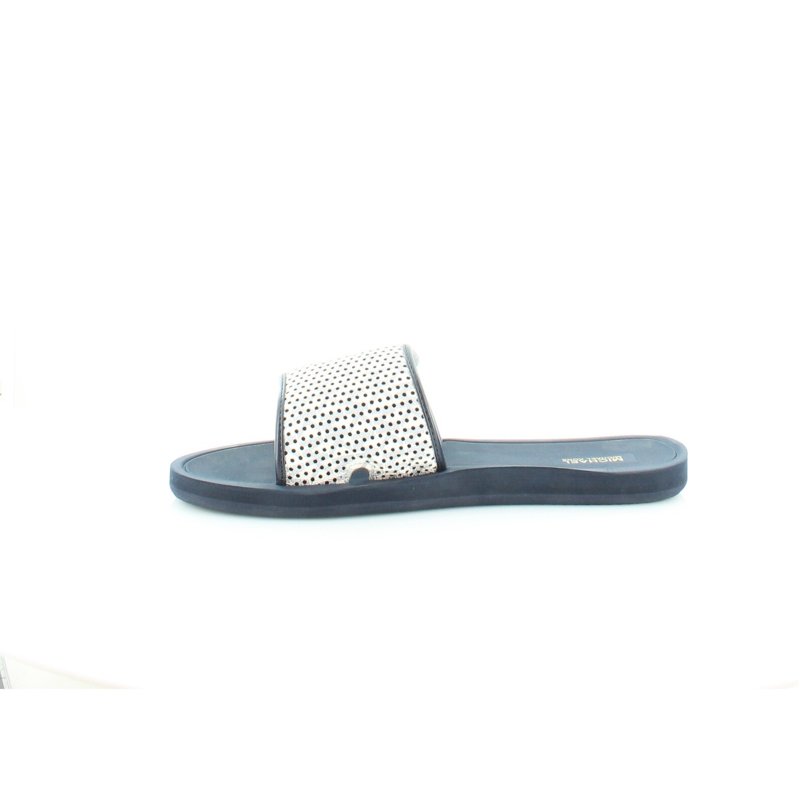 michael kors flip flops womens navy