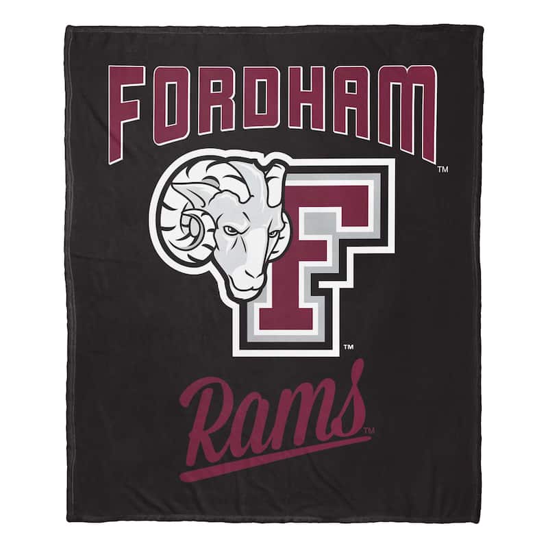 NCAA Atlantic 10 Alumni Silk Touch Throw Blanket - 50" x 60" - Fordham